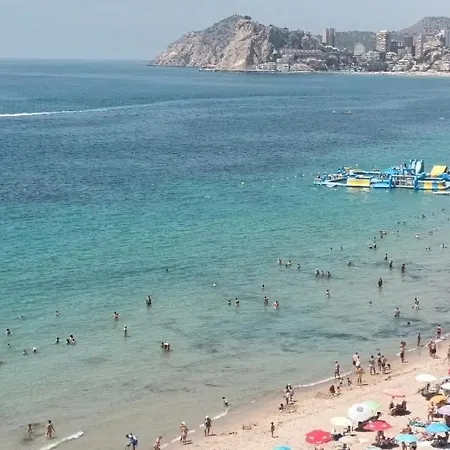 Apartment Acapulco Luxe Piso 3 En 1a Linea Playa Poniente Vistas Al Mar Espectaculares Y De Luxe Con Acceso A Piscina Y Garaje Privado Benidorm