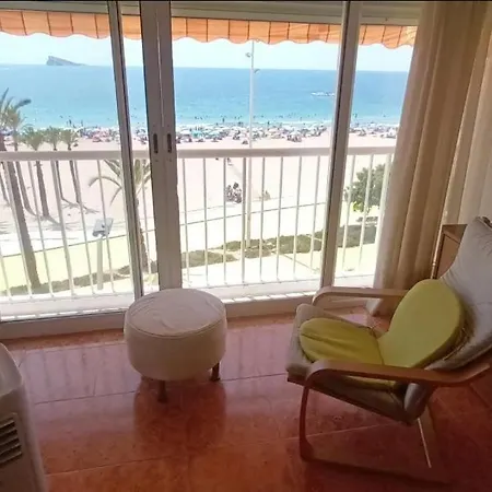Acapulco Luxe Piso 3 En 1a Linea Playa Poniente Vistas Al Mar Espectaculares Y De Luxe Con Acceso A Piscina Y Garaje Privado Apartment Benidorm